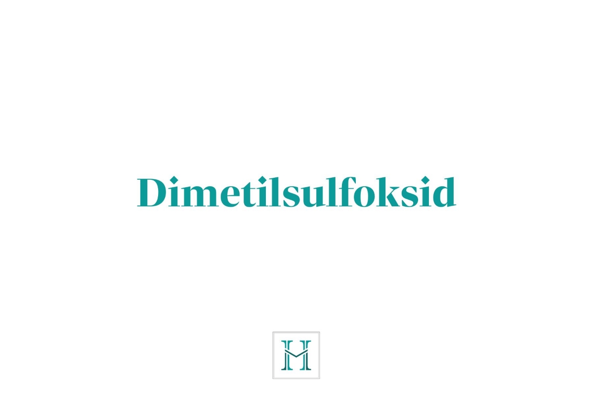Saznajte šta je Dimetilsulfoksid poznatiji kao DMSO 